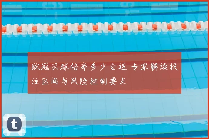 欧冠买球倍率多少合适 专家解读投注区间与风险控制要点